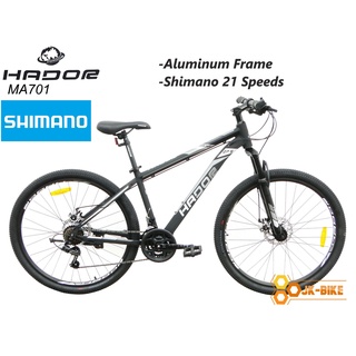 จักรยานเสือภูเขาเฟรมอลู Hador รุ่น MA701 ล้อ 27.5 เกียร์ Shimano 21 Speed (ส่งฟรี)