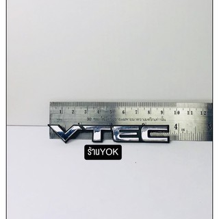 โลโก้ตกแต่งรถยนต์ฮอนด้าคำว่าVTEC