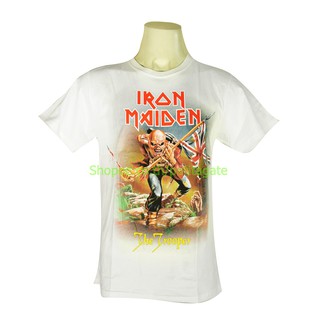 เสื้อวง Iron Maiden เสื้อไซส์ยุโรป ไอเอิร์นเมเดน ไอร่อน PTA8073 เสื้อวงดนตรีต่างประเทศ