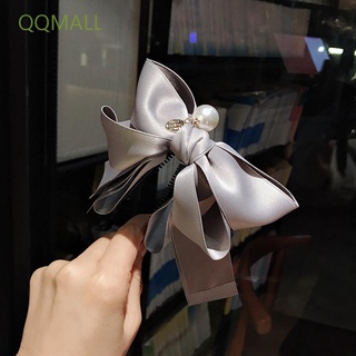 Qqmall กิ๊บติดผมรูปหางม้าประดับมุกเทียมสไตล์เกาหลีสําหรับผู้หญิง