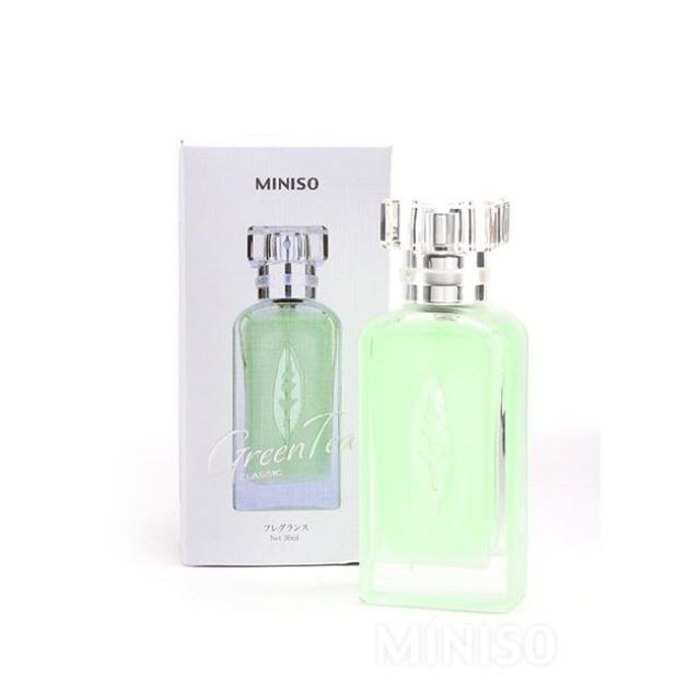 Miniso edp  น้ำหอมกลิ่น green tea  หอมสดชื่น ส่งต่อเพียง129