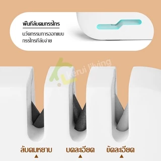 Ecoco เครื่องลับมีด ที่ลับมีด อุปกรณ์ลับของมีคม ที่ลับมีด3ช่อง ใช้ได้ทั้งมีดและกรรไกร ทำความสะอาดได้ง่าย ใช้งานง่าย