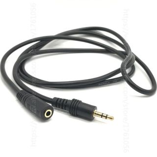 แจ็ค 3.5 มม.ชายหญิงสายต่อหูฟังสเตอริโอ AUX Audio Extender 1.5m , 3m , 5m , 10m