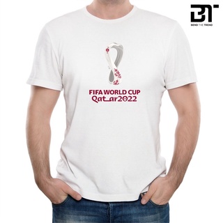 ▅▓▒เสื้อยืดแฟชั่น - ฟุตบอลโลกกาตาร์2022แฟนฟุตบอลTshirtDIY เสื้อยืด