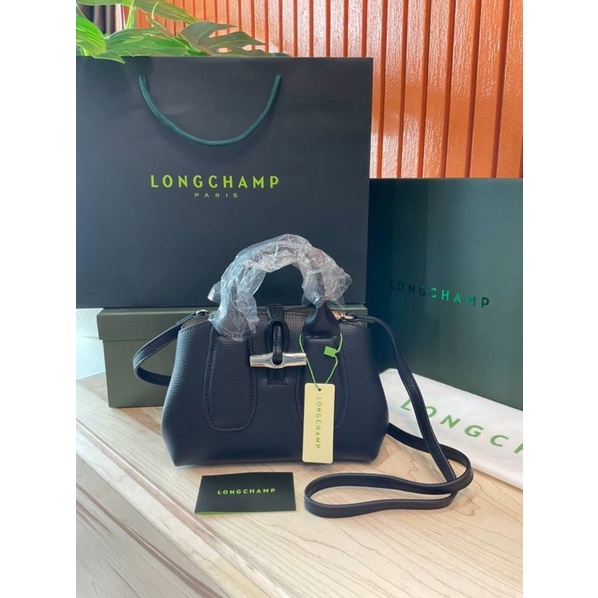 LONGCHAMP ROSEAU ROSEAU TOP HANDLE BAG XS Shopee Thailand