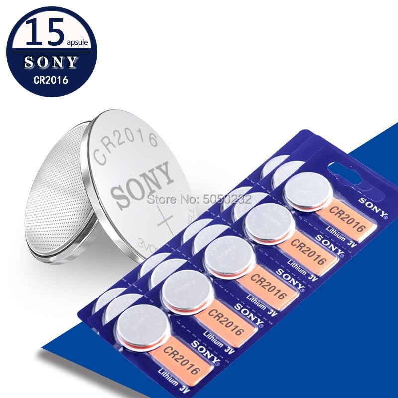CR2016 BR2016 DL2016 LM2016 KCR2016 ECR2016 Sony 15pc button 3v battery control toy car lithium batt