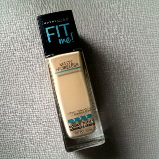 ล๊อตใหม่! Maybelline Fit Me! Matte+Poreless # 128 Warm Nude