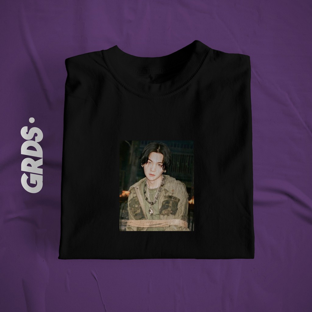 เสื้อยืด BTS AGUST D / เสื้อยืด BTS AGUST D - ฟรีสติ๊กเกอร์