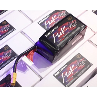 [แบตเตอรี่ 6เซล] DOGCOM MCK V1 150C V2 160C &amp; SBang Version 22.2V 1380mAh 1480mAh 150C 6S LiPo