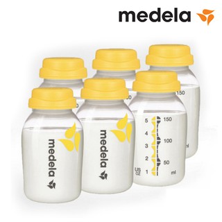 ถ้วยเก็บน้ำนม ขวดเก็บนม Medela Breast Milk Collection and Storage Bottles, 5 Oz ที่เก็บนม ขวดนม