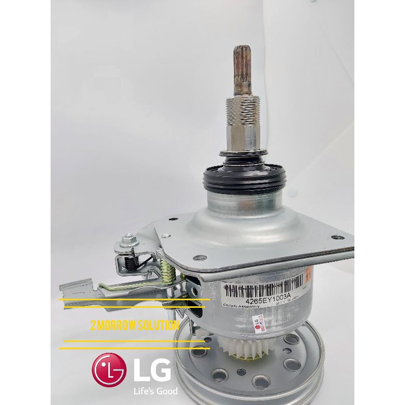 แกนซักคอยาวเครื่องซักผ้าถังเดี่ยวฝนบนอัตโนมัติLG ครัชเฟืองซักคอยาว4265EY1003A