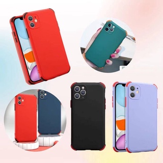 {พร้​อมส่งในไทย}​เคสTPUนิ่มสีพื้นกันมุม OPPO Reno6z(5G) A16 A74(4G) A74(5G) A54 A53 A93 A94