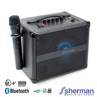 Sherman ลำโพงช่วยสอน รุ่น APS 107 สีดำ  img 1