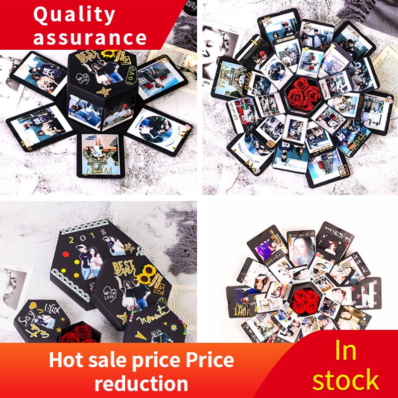 Surprise Explosion Box Love Memory DIY Photo Album Anniversary