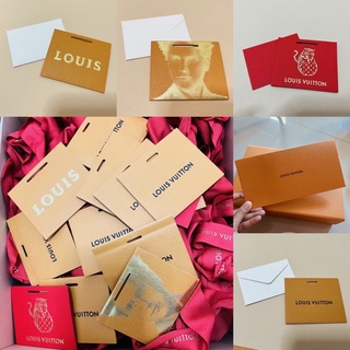 การ์ด+ซอง อุปกรณ์แบรนด์เนม  LV LOUIS VUITTON ของแท้100% �จากช็อปไทยแท้� (หลุยส์ วิตตอง)