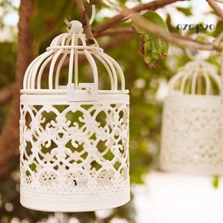 AG Metal Tealight Candle Holder Hanging Lanterns Birdcage Candlestick Home Decor