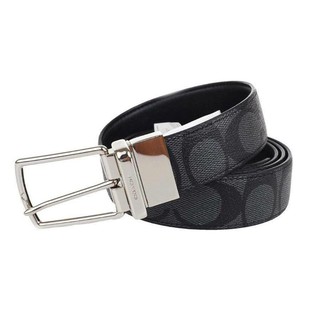 พร้อมส่ง Coach 64825 Men Modern Harness Cut-To-Size Reversible Belt  ของแท้