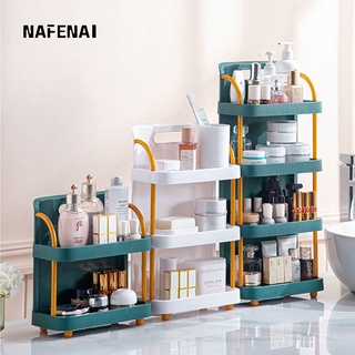 NAFENAI  ชั้นวางเครื่องสำอาง หอพักนักศึกษา เดสก์ทอป ชั้นวางเครื่องปรุงในครัวหลายชั้น