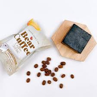 Bear Cuffee Coffee Soap Scrub 50 g. สบู่แบร์คัฟฟี่ สบู่สครับกาแฟ