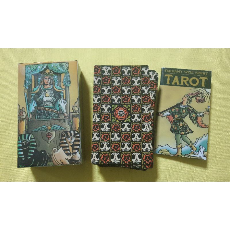 พร้อมส่ง ไพ่Tarot Smith Radiant ขนาด7*12ซม. พลังงานไพ่ดีมาก แม่นยำ สำหรับผู้เริ่มต้น beginer ไปสู่มืออาชีพ ไพ่งานจีน