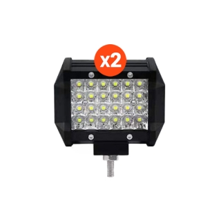 เเพค 2 ชิ้น สว่างตาเเตก! LED SPOT BEAM US 200Wไฟสปอร์ตไลท์รถยนต์ ไฟหน้ารถ ไฟท้าย ไฟช่วยตัดหมอก สว่างมาก 12V เเสงขาว