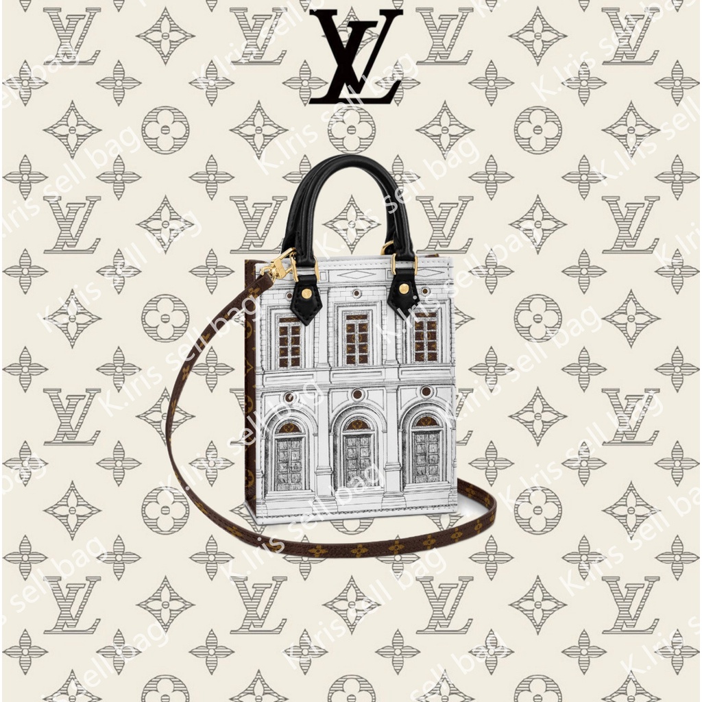Louis Vuitton/ LV/ PETIT SAC PLAT กระเป๋าถือ ฉบับพิเศษ