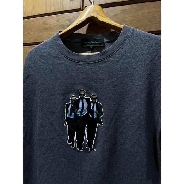 เสื้อภาพยนตร์ RARE!!! VINTAGE 2003 THE MATRIX RELOADED AGENT SMITH MOVIE PROMO Size M มือ2