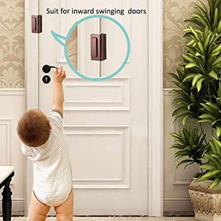 ที่ล็อคความปลอดภัยของเด็ก การป้องกันความปลอดภัยสองชั้นเพ็ค4ชิ้น Child safety lock 16-jul-J1