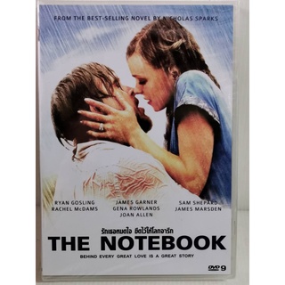 DVD : The Notebook (2004) รักเธอหมดใจ ขีดไว้ให้โลกจารึก " Ryan Gosling, Rachel Mcadams, Games Garner, Gena Rowlands "