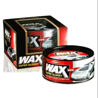 WAX SUPER GLOSSY แท้100%เคลือบแก้ว เคลือบสีรถ