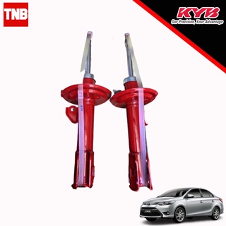 KYB Super Red โช๊คอัพ Toyota Vios Yaris (1.2) โตโยต้า วีออส เจน3 ยาริส ปี 2013-2019 Kayaba