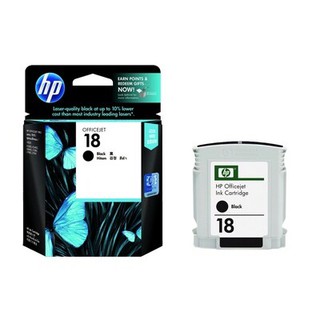 ตลับหมึกอิงค์เจ็ท HP 18 (C4936A) ดำ HP/HP 18 (C4936A) Black Inkjet Cartridge