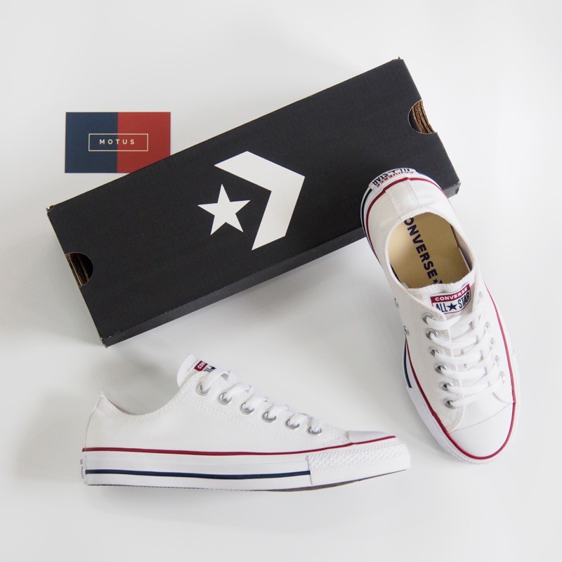 Converse All Star New basic models classic low tube  รองเท้าผ้าใบลำลองสำหรับผู้ชายผู้หญิง M 7652c | Shopee Thailand