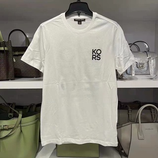 Michael KORS เสื้อยืดลําลอง คอกลม แขนสั้น ระบายอากาศ ดูดซับเหงื่อ สําหรับผู้ชาย