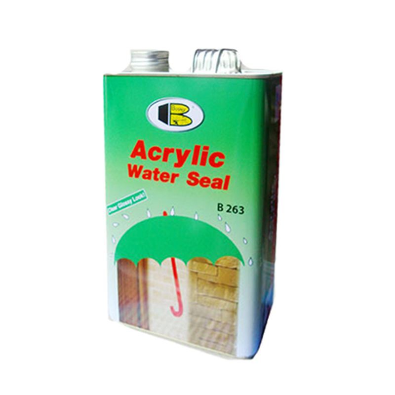 บอสนี่ BOSNY B263 B-263 ขนาด1 ลิตร  น้ำยาเคลือบเงาอะครีลิค ร่มเขียว