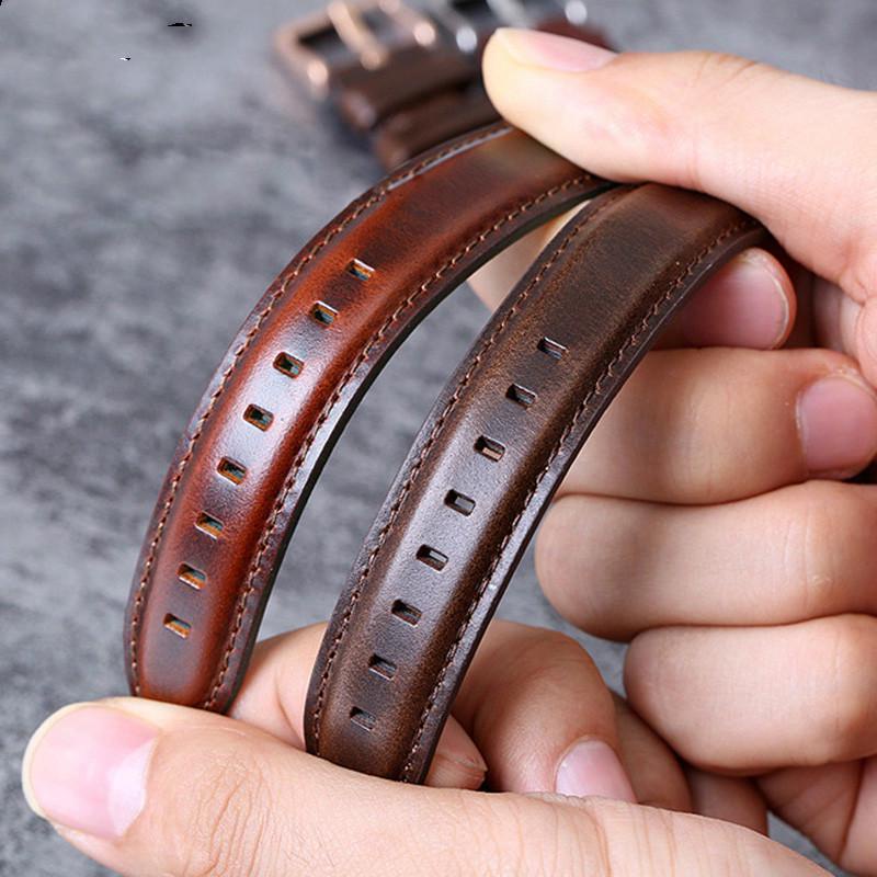 Genuine Leather Watchband Quick Release Watch Bracelet 22mm/20mm/18mm/17mm/19mm Watch Band Wristwatch 18/20/22 mm Strap