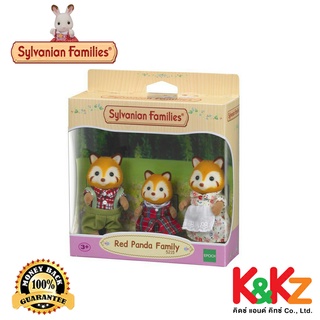 Sylvanian Families Red Panda Family / ซิลวาเนียน แฟมิลี่ ครอบครัวเรดแพนด้า