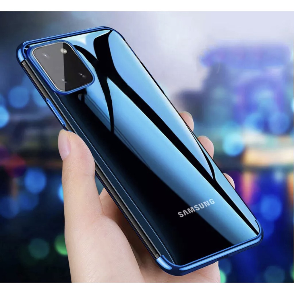 Case Samsung Galaxy Note10lite เคสนิ่ม ขอบสีหลังใส เคสกันกระแทก สวยและบาง TPU CASE เคสซีลีโคน สินค้าใหม่ ส่งจากไทย