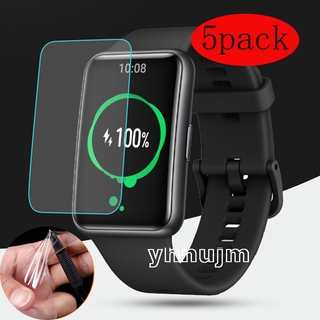 ฟิล์มกันรอยหน้าจอโค้ง Tpu สําหรับ huawei watch fit ฟิล์ม huawei watch fit 2 TPU กันรอย