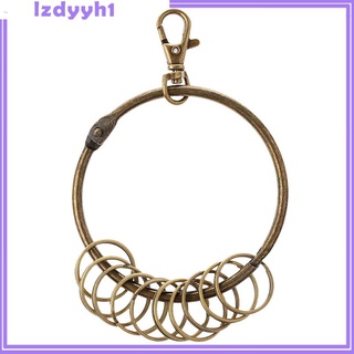 [lzdyyh1] พวงกุญแจ โลหะผสม ทรงกลม ขนาดใหญ่ พร้อมห่วงจั้มพ์ w.10