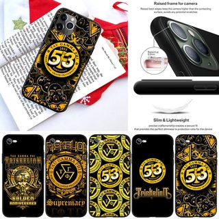 Fl95 เคสโทรศัพท์มือถือแบบนิ่ม ลายโลโก้ Triskelion TAU สําหรับ iPhone 13 12 Pro Max Mini XS Max X