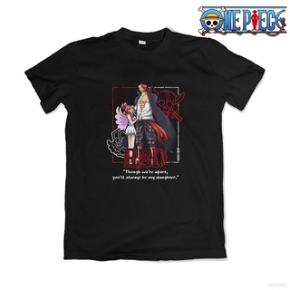 Ellen Anime ONE PIECE Tshirt Uta Shanks Short Sleeve Tops Casual Loose Tee Fashion Shirt Top Plus Size