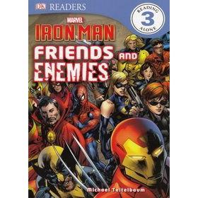 DKTODAY หนังสือ DK READERS 3 :IRON MAN FRIENDS AND ENEMIES