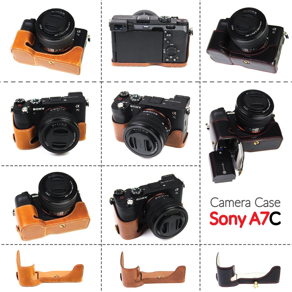 เคสกล้อง Sony A7C *** ทำชื่อได้ฟรี ***