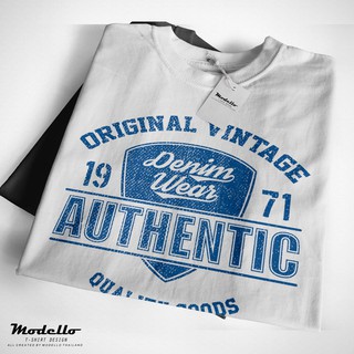 เสื้อยืดคอกลมแฟชั่น เสื้อยืดผู้ชายสกรีนลาย M-022 