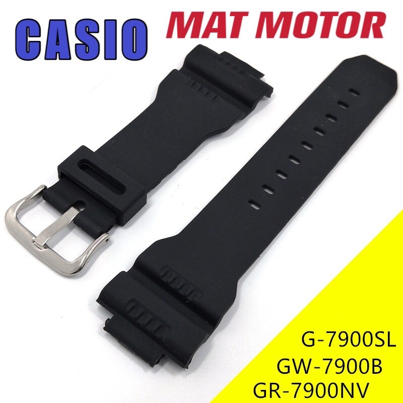 Buy1 FREE1 RUBBER STRAP สําหรับ mat motor G-SHOCK G-7900 / G7900 มอเตอร์เสื่อ