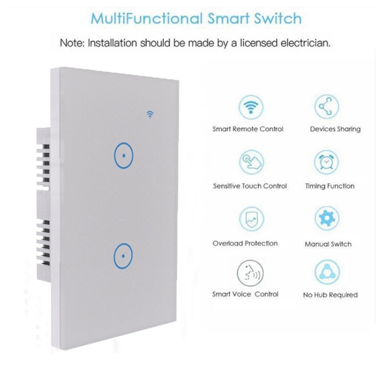 smart light switches that work with google home