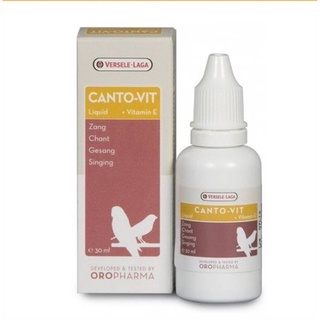 CANTO-VIT อาหารเสริมนก วิตามิน เร่งร้อง กระตุ้นการร้อง (30ml.)