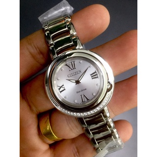 นาฬิกาข้อมือ Citizen Diamond Accent Eco-Drive EX1120-53X