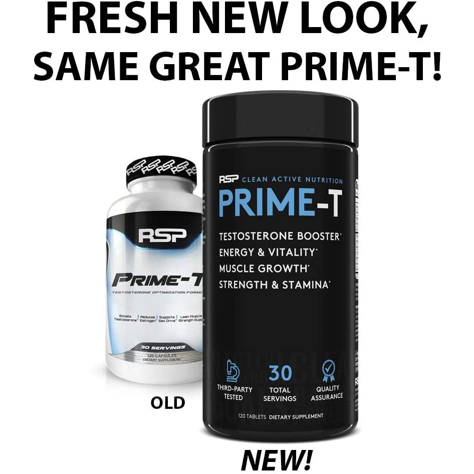 RSP PrimeT Testosterone Booster (มี2ขนาด) muscle_cafe ThaiPick